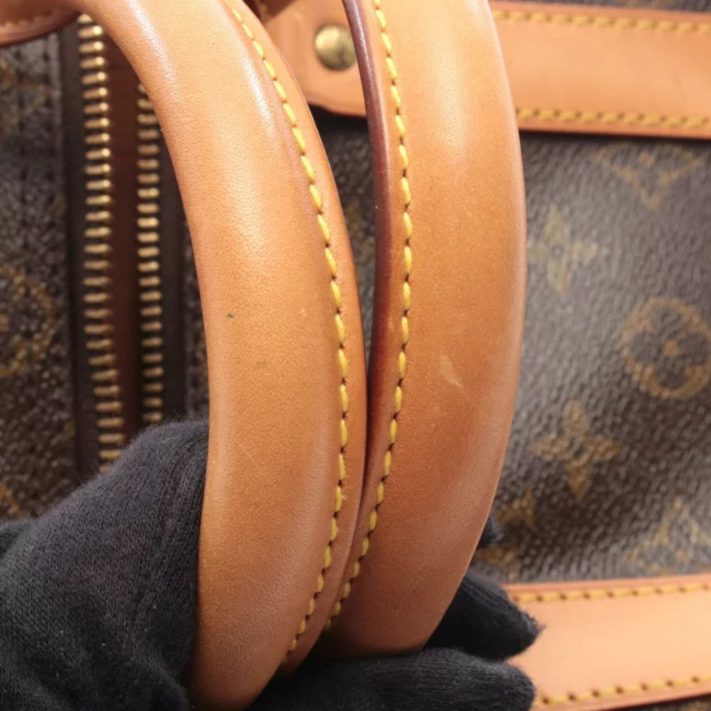 Louis Vuitton Keepall Boston Bag Canvas Leather Monogram Brown - Picture 7 of 7